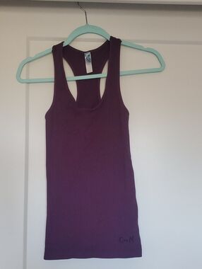 Guess by Marciano Plum Racerback Tank Top